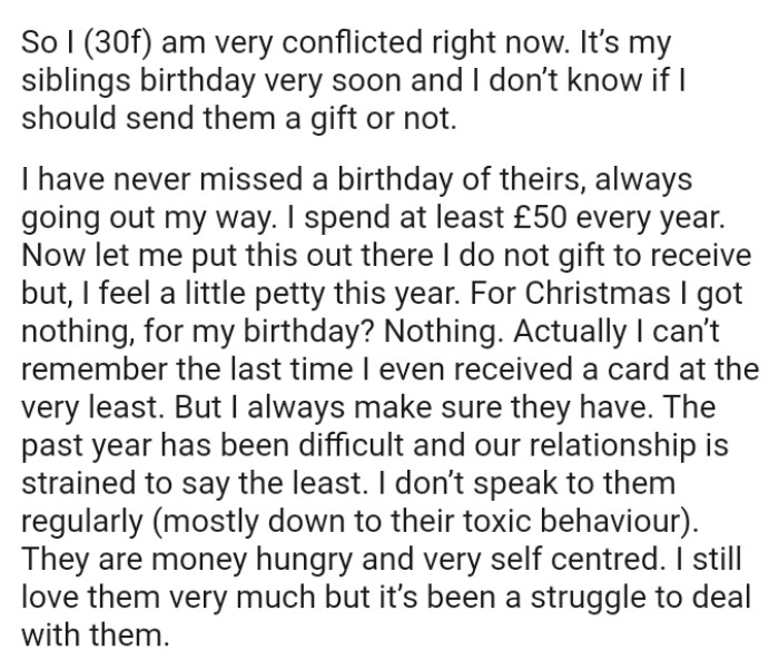 The past year has been difficult, and their relationship is strained to say the least