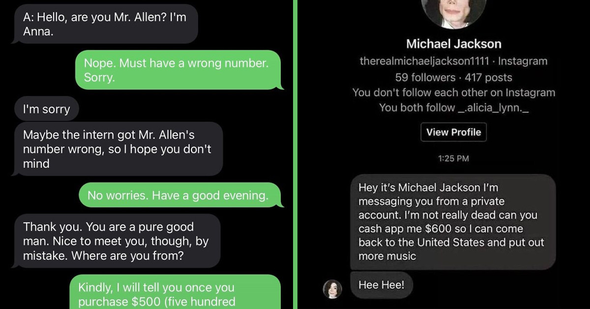 30 Snapshots Of The Craziest Conversations People Had With Online Scammers