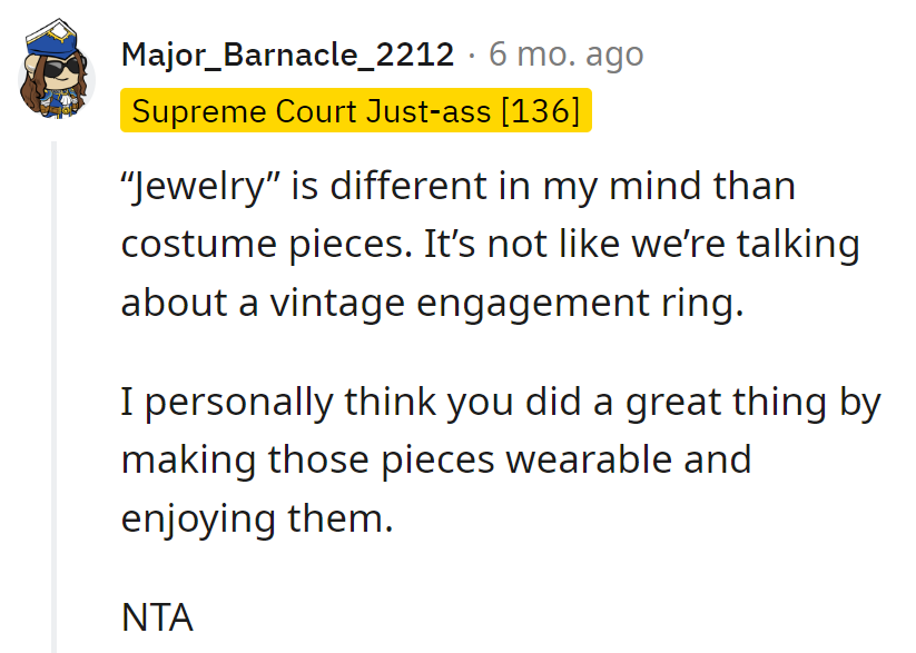 Not a vintage engagement ring, just a jewelry glow-up. Making them wearable? Now that's a gem of an upgrade.