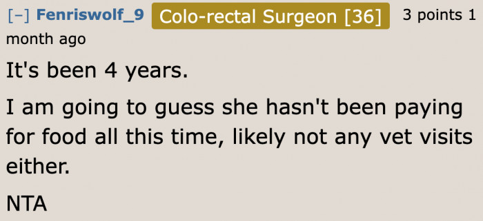 Whoever pays for the dogs already has rights over these dogs.