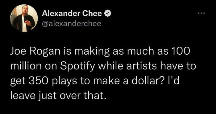 45. I'd leave over that