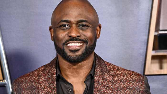 Wayne Brady at a public event, discussing family impact of pansexual identity