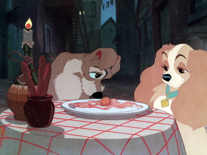 34. The Lady and the Tramp released in 1955