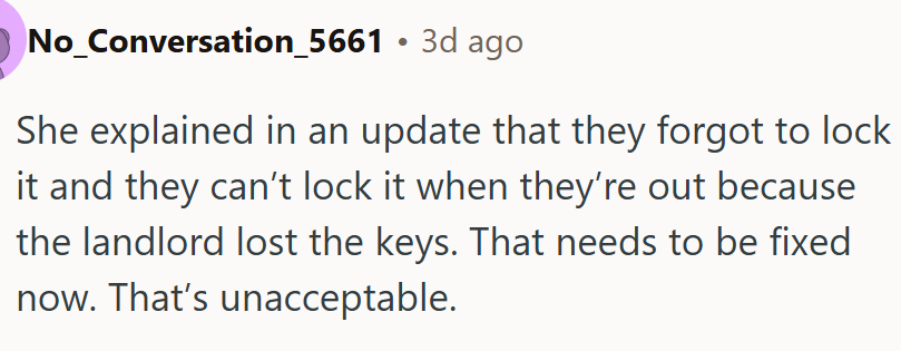 There was an update: