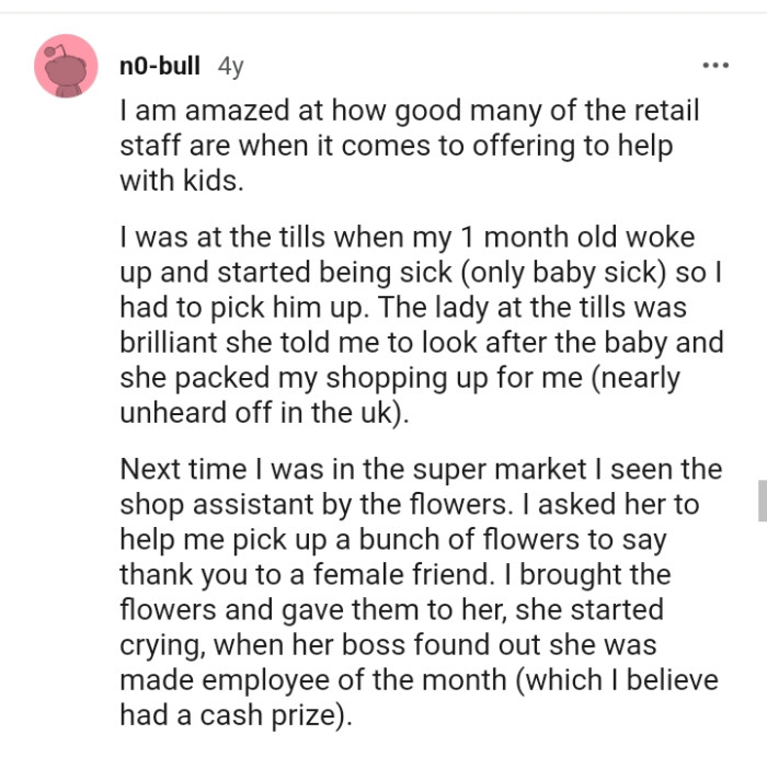 This Redditor has a similar story to share