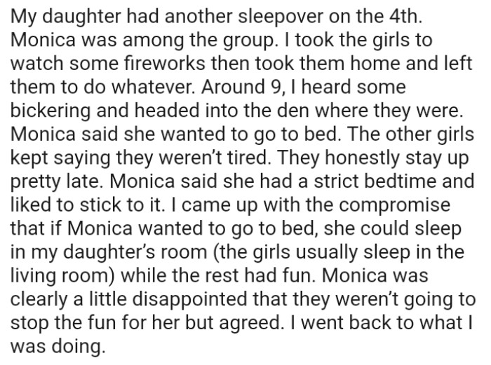 The other girls kept saying they weren’t tired, and they honestly stay up pretty late