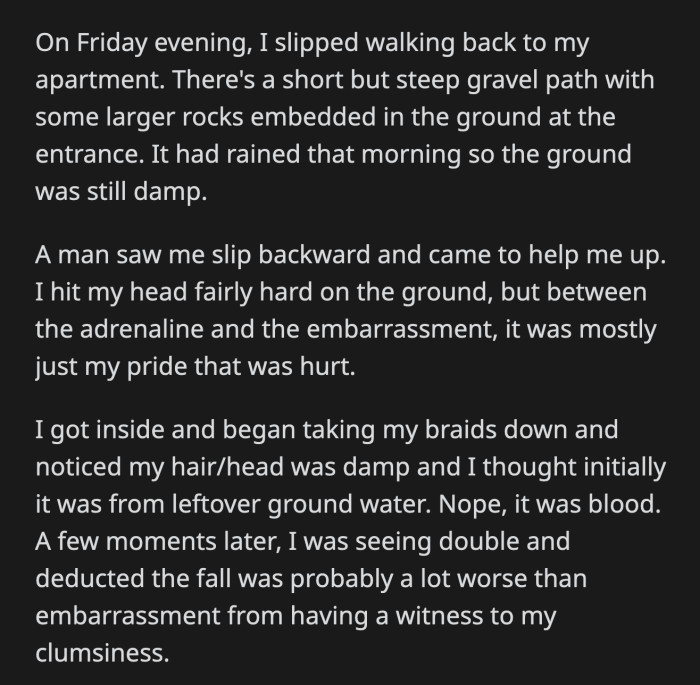 They had the wrong queue number, so the nurses turned them away each time.