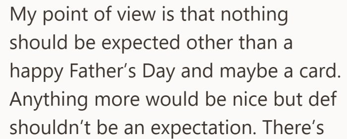 This is her line in the sand. Anything beyond a simple gesture should be optional, not demanded.