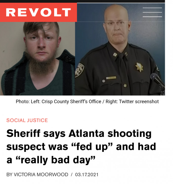 Sheriff says Atlanta shooting suspect was “fed up” and had a “really bad day”