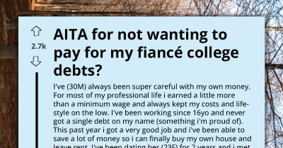 Relationship Hits The Rocks After A Careful Saver Bluntly Refuses To Pay Off Fiancée’s College Debt