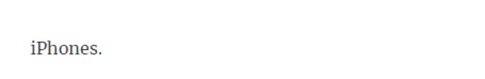 24. iPhones