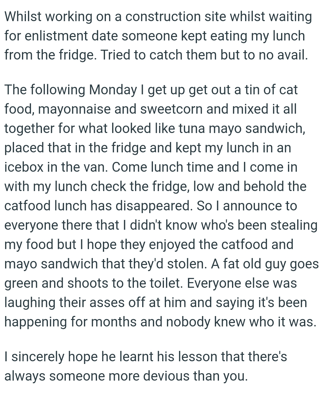 And Here Is the Story...