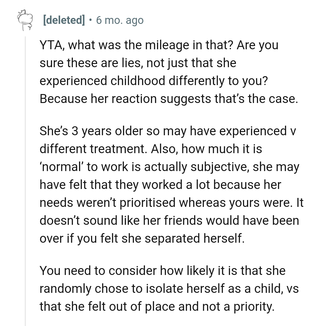 It Doesn't Sound Like Her Friend Would Have Been Over