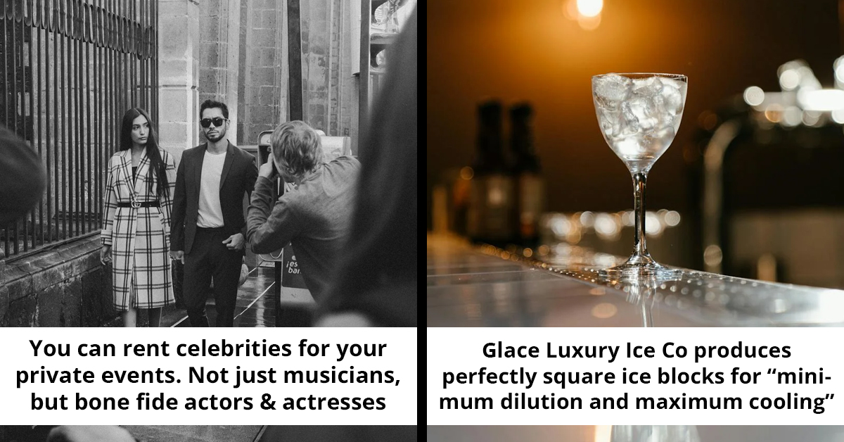 Not For Ordinary People - Redditors Share Exclusive Purchases Only The Wealthy Know About