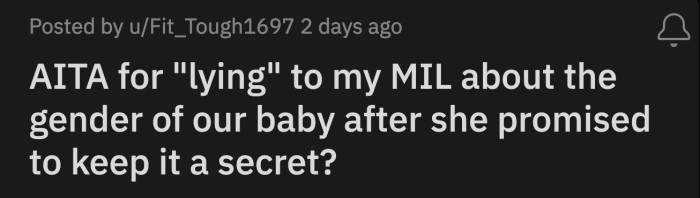 It turns out she told everyone in her family that OP is having a boy. They all bought boy-themed toys and items.