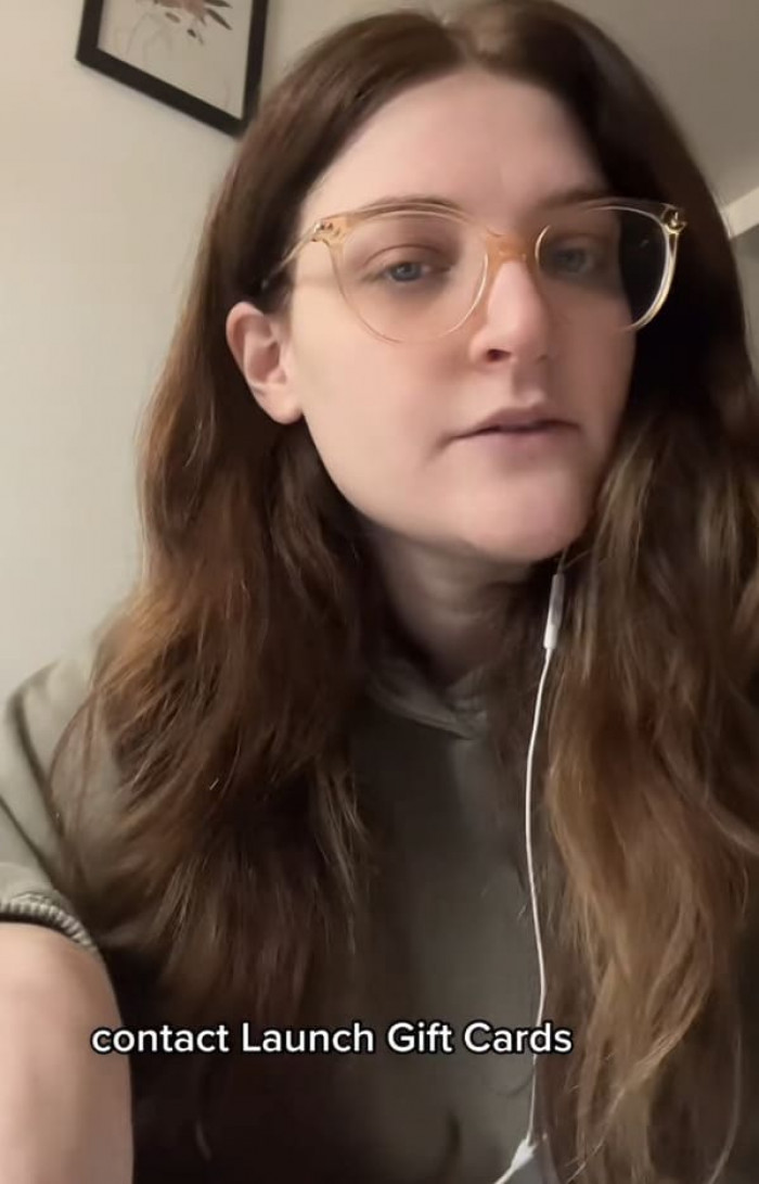 Launch Gift Cards is the company that supposedly supplied the physical gift card.