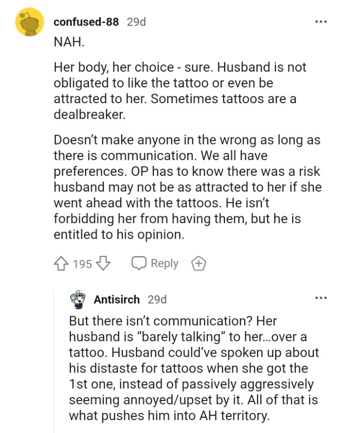 Everyone has preferences