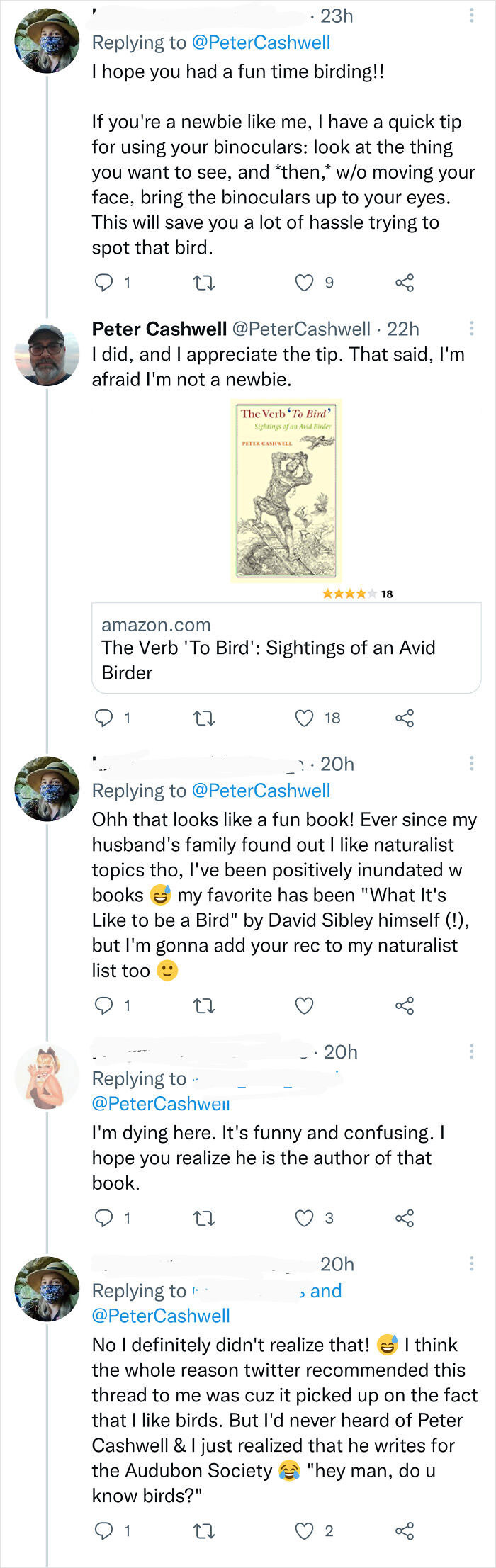 44. A Pleasant Twitter Interaction