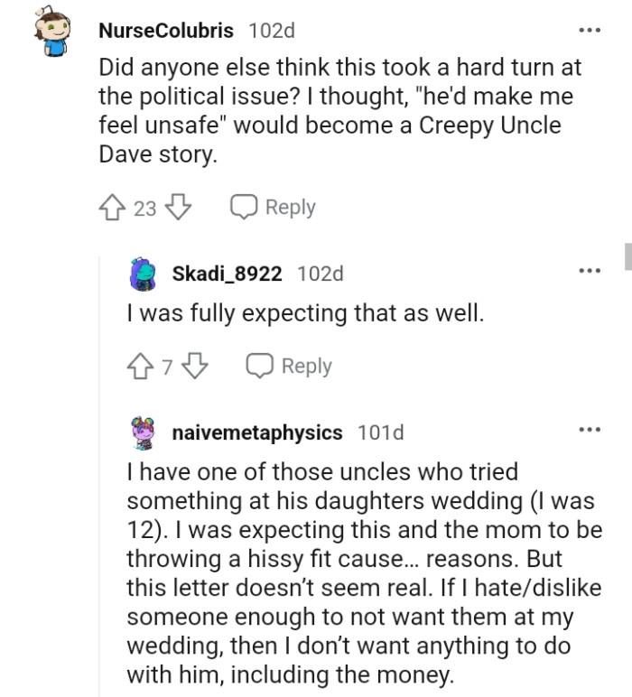 He'd Make Me Feel Unsafe