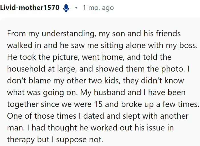 OP shared some interesting info: