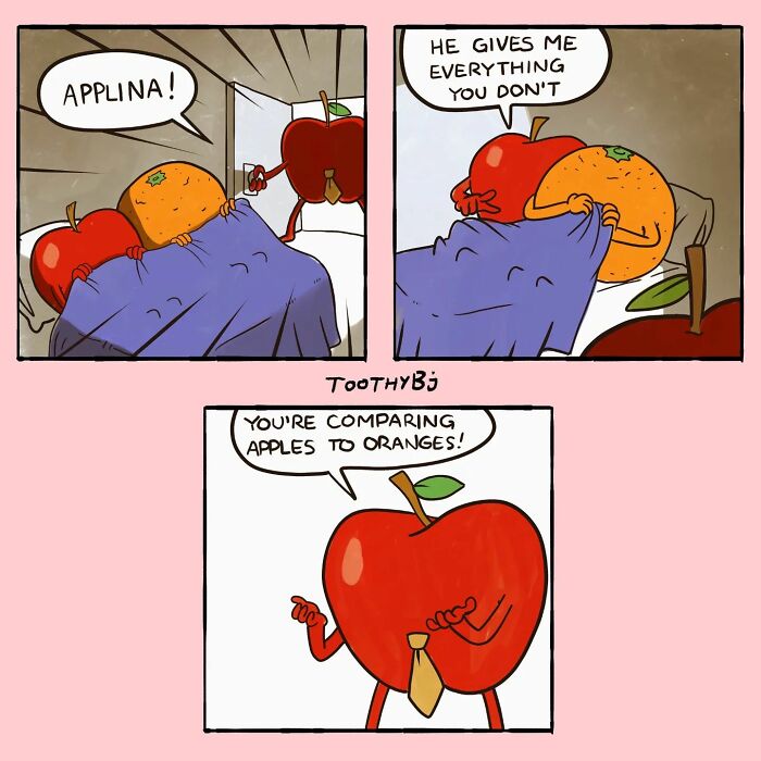 23. Comparing apples to oranges