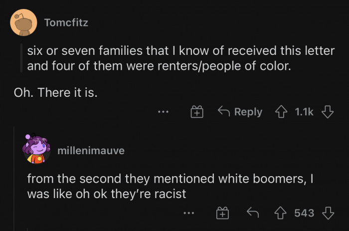 A full version of this post got reposted by u/justathoughtfromme on r/BestofRedditorUpdates. Here's how the community over there reacted: