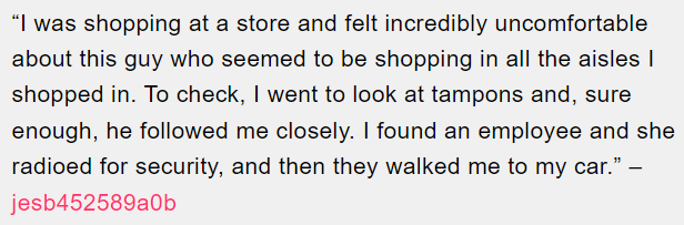 4. The employee called security.