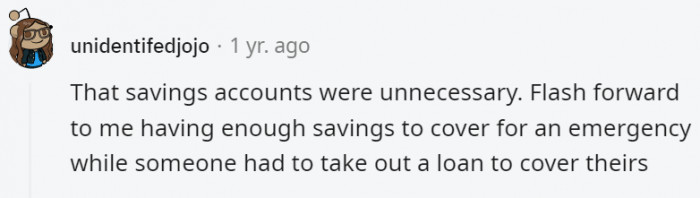 7. Savings accounts are always great to have