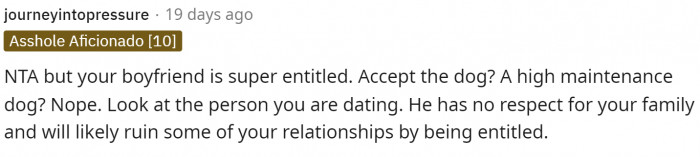 Some people are really telling her to consider who she's with because he can cause problems in the future.