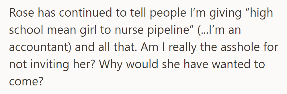 Rose claims they act like 