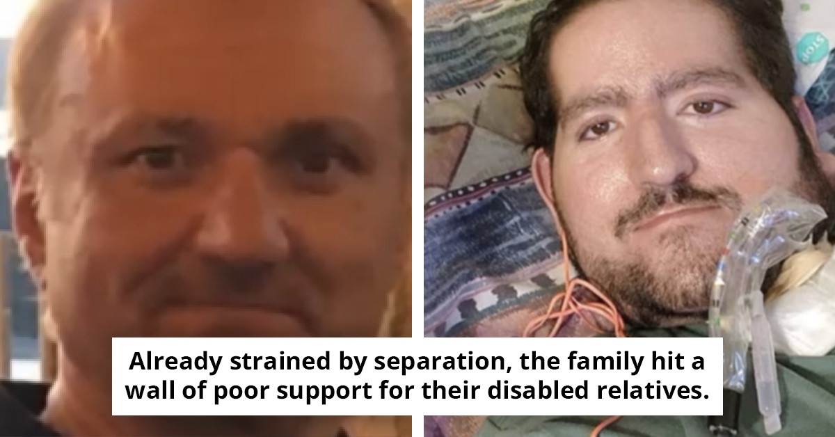 Tragic loss: Disabled man passes away after his father, who was his main caregiver, is taken into custody by ICE.