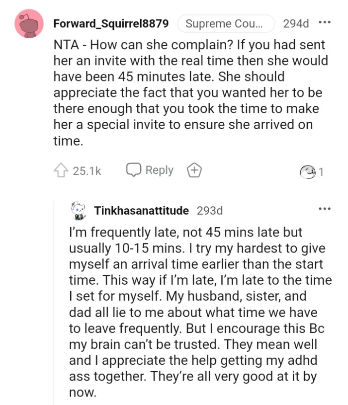 The OP should be appreciated by his mom for what he did