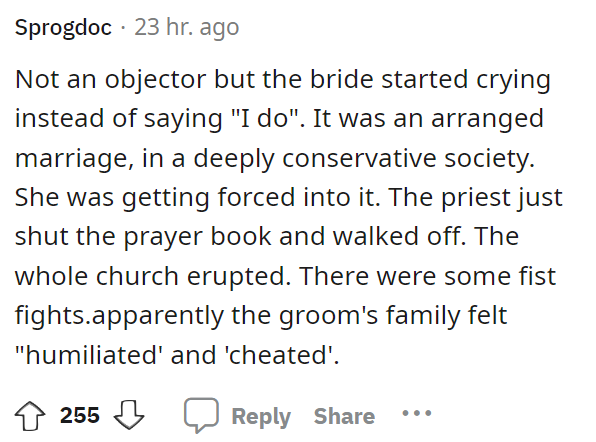 I will never understand arranged marriages.