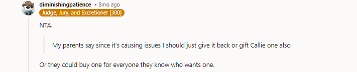 Parents Like These Are the Ones Who Create Entitled Adult Children Like the Sister.