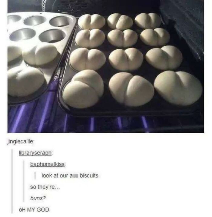 28. They're actually buns...