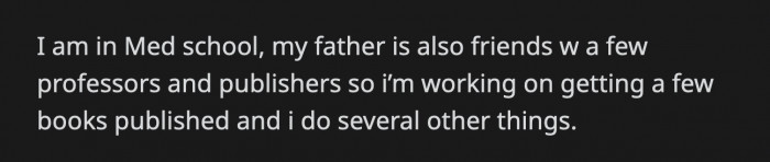 Like getting published