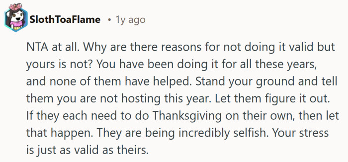 They underline a crucial truth, her stress is real and deserves the same respect her sisters expect in return.