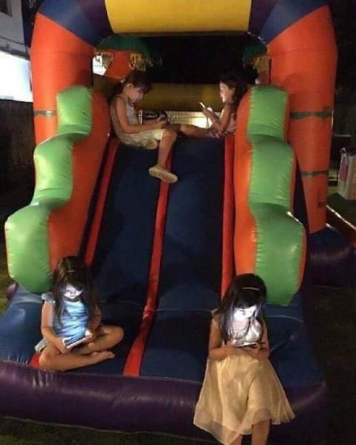 36. Kids don't want to play anymore