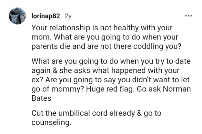 Let's head into the comments section and find out what other Redditors have to say about the story