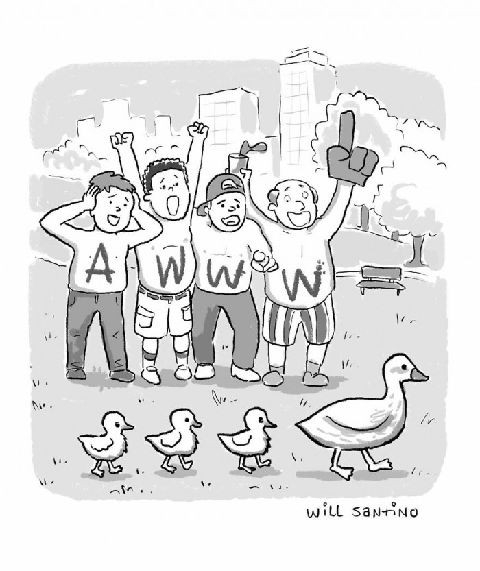 8. Isn't this the best kind of cheerleading...