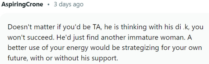 Sadly, this could be true.