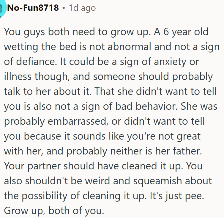 It seems like neither of them is acting very grown-up right now.