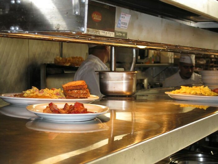 10. A hostess asked her age after bending down to eye level