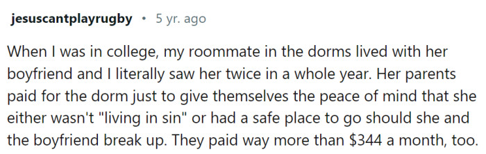 This might be an explanation of why someone would want this kind of arrangement: