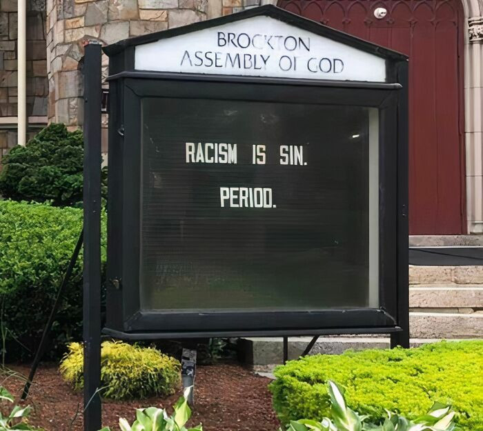 9. An Incontrovertible Truth on My Church’s Sign Today