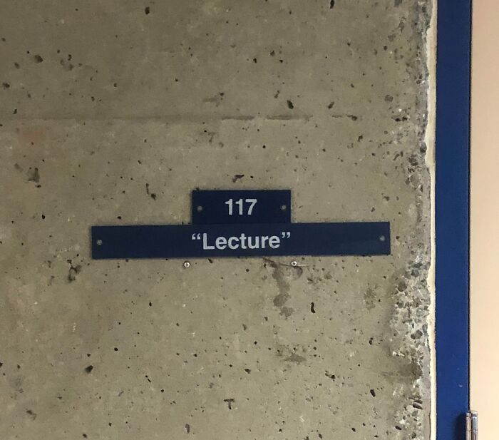 Sign text with quotes around “I want to touch it” warning