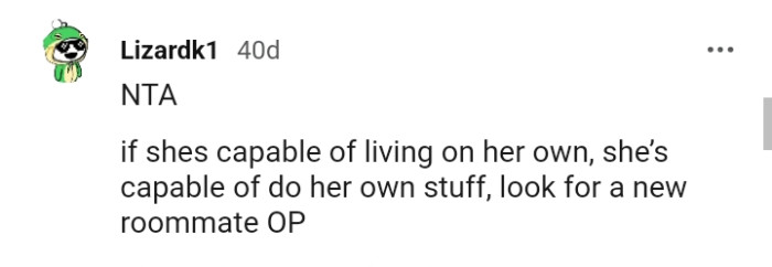 Let's head into the comments and find out what advice other Redditors have to give the original poster