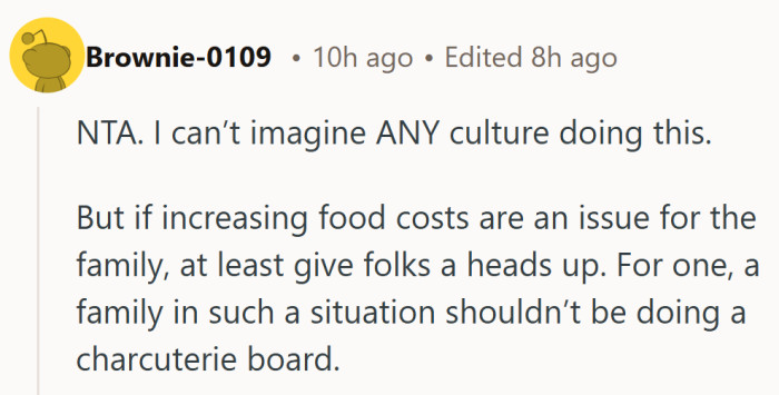 Plenty of people felt the same way, a quiet heads up would have saved everyone from this awkward spiral.