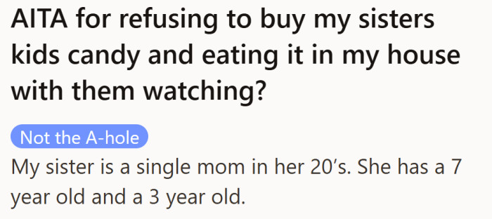 A single mom, two little kids, and a sister trying to hold it all together—already sounds like a loaded mix.