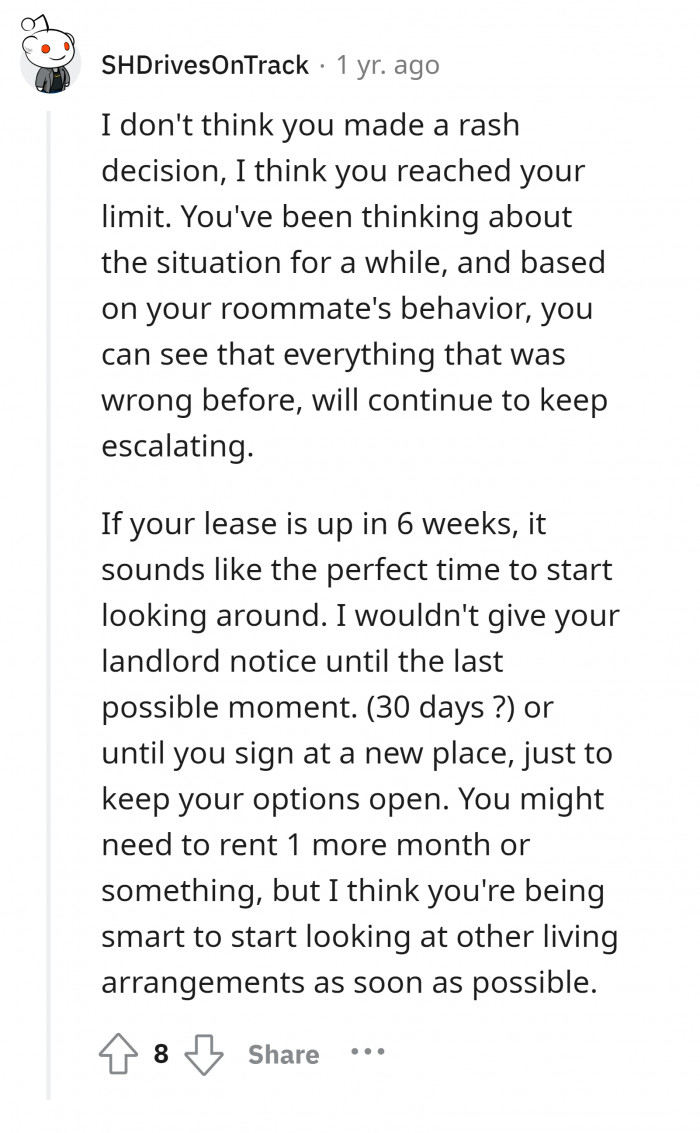 20. First, move to escape that toxic situation early.
